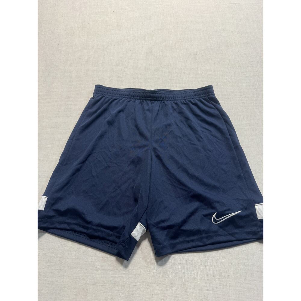 Nike Dri-FIT Academy Men's Knit Football Shorts Sz S Blue Brand New